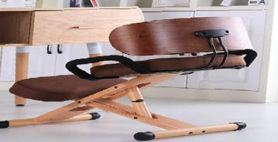silla de rodillas de madera